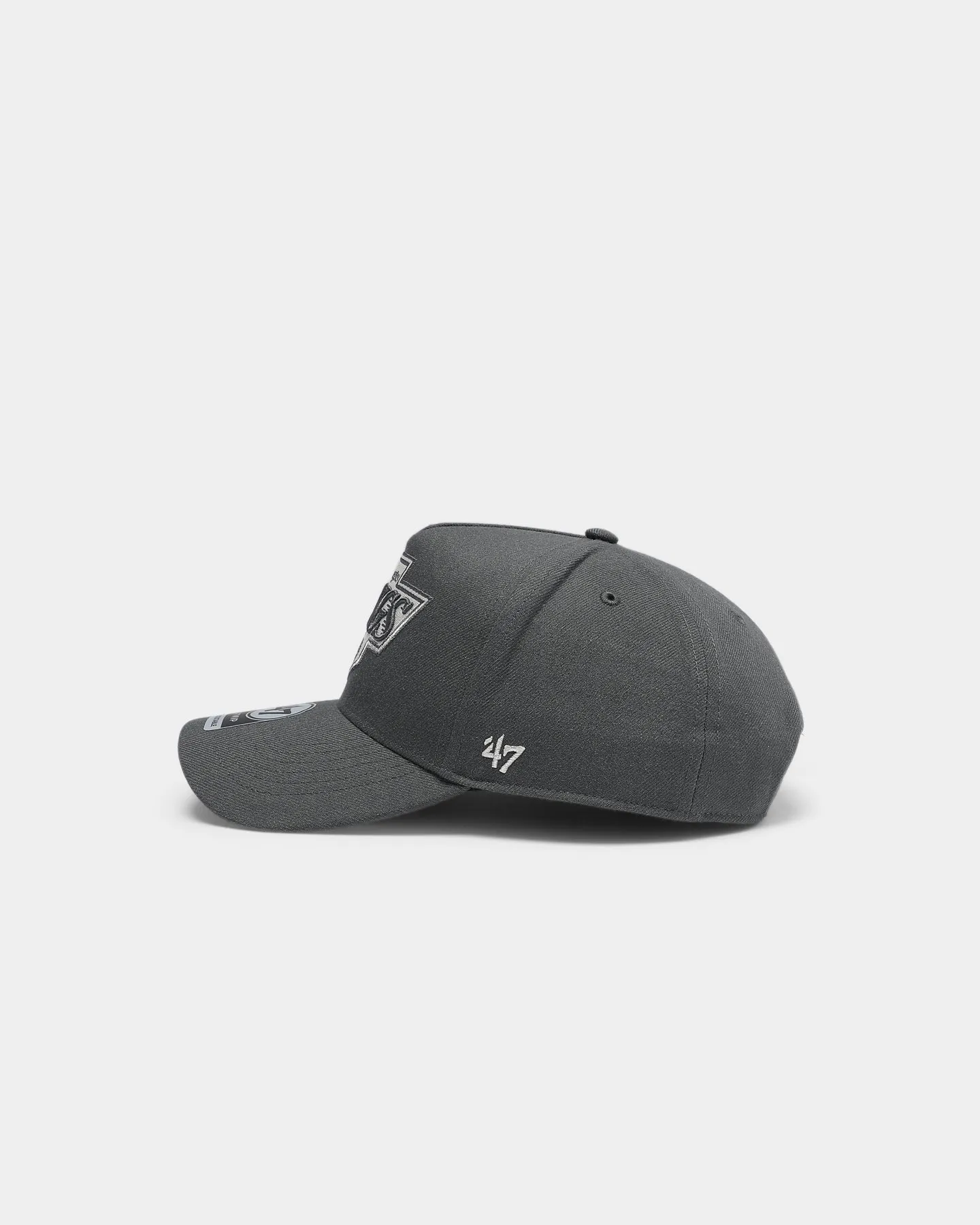 47 Brand Men's Los Angeles Kings MVP DT Snapback Charcoal