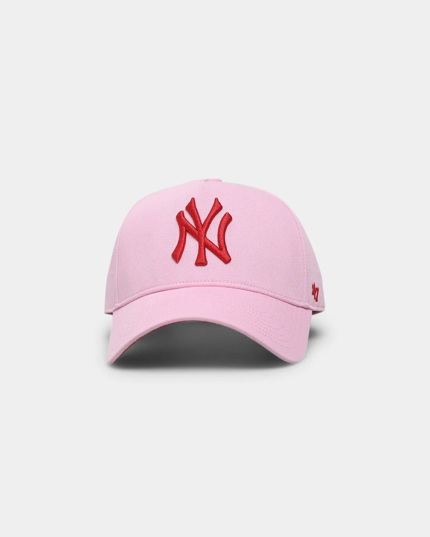 47 Brand New York Yankees Legend Replica 'Lover Not A Fighter' MVP DT Snapback Petal Pink