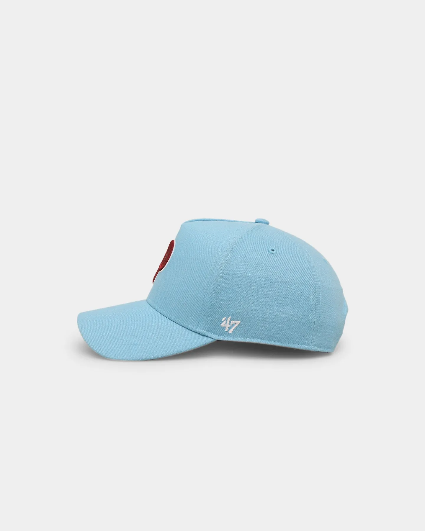 47 Brand Philadelphia Phillies Cooperstown Retro Logo 47 MVP DT Snapback Columbia