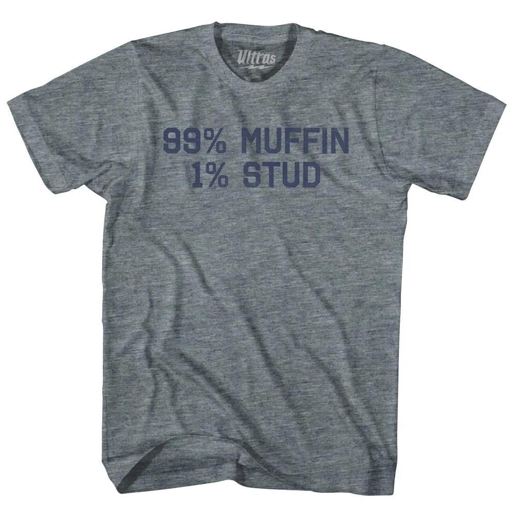 99% Muffin 1% Stud Youth Tri-Blend T-shirt