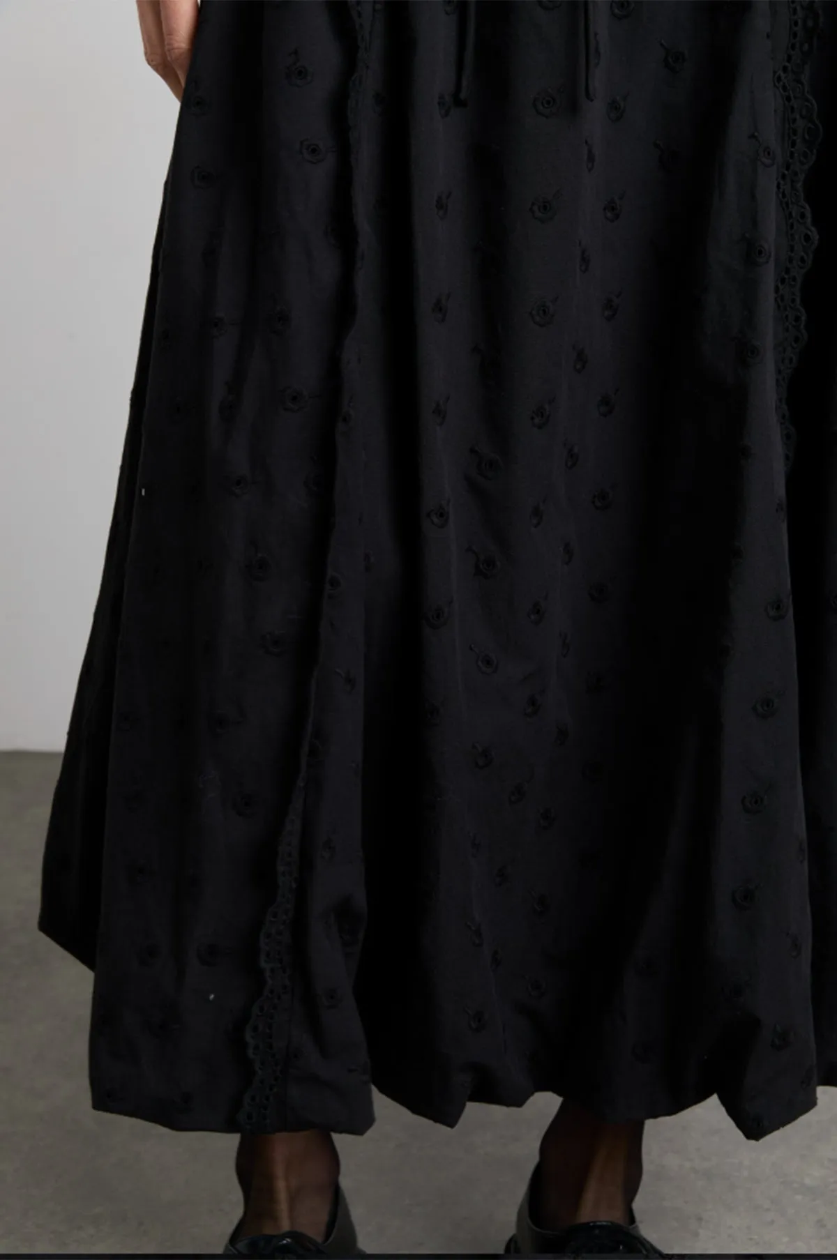 Agatha Puff Skirt Black