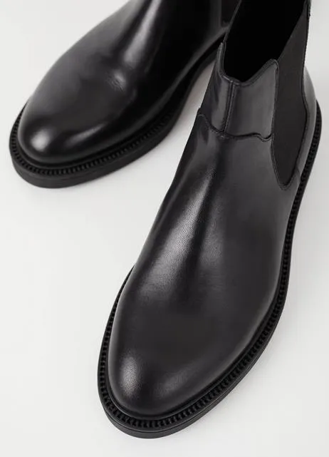 ALEX W CHELSEA LOW BOOTS | BLACK