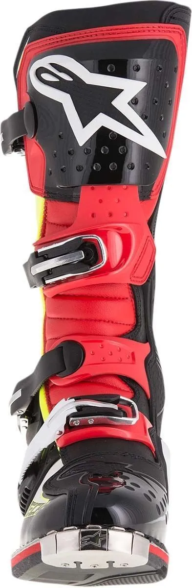 Alpinestars Tech 8 RS Men's Black/Red/Fluorescent Yellow Motocross Boots