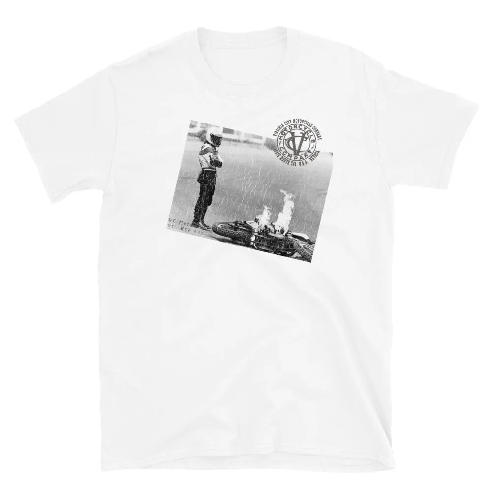 Bike on Fire - Short-Sleeve Motorcycle T-Shirt
