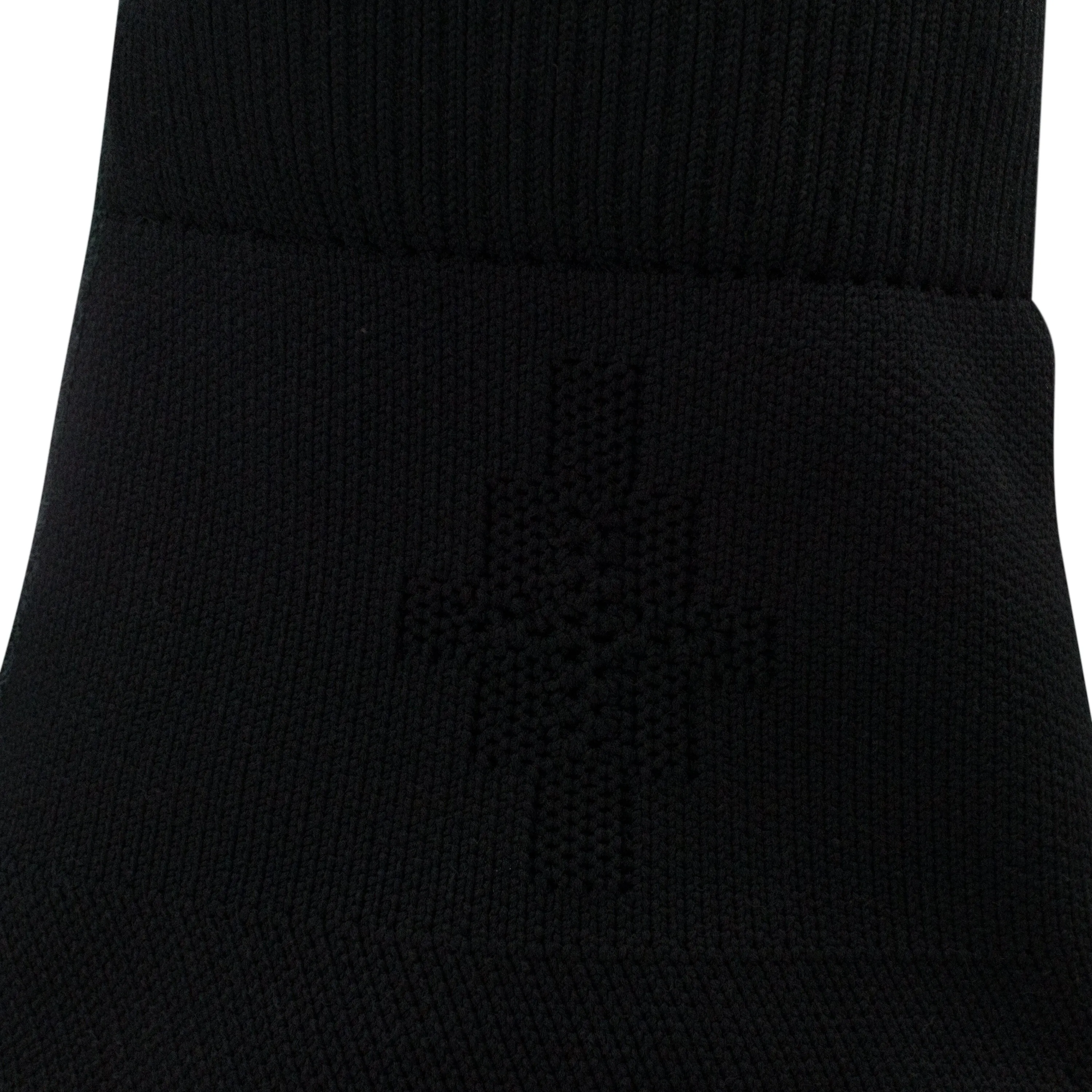 BLACK/ORANGE FLYKNIT BOOTS