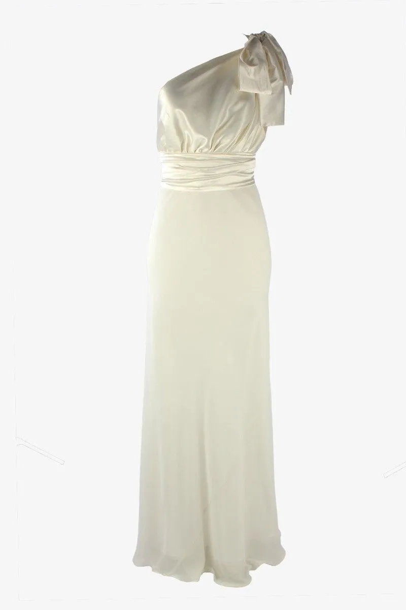 Chelsea Two-Tone Gown in Ivory