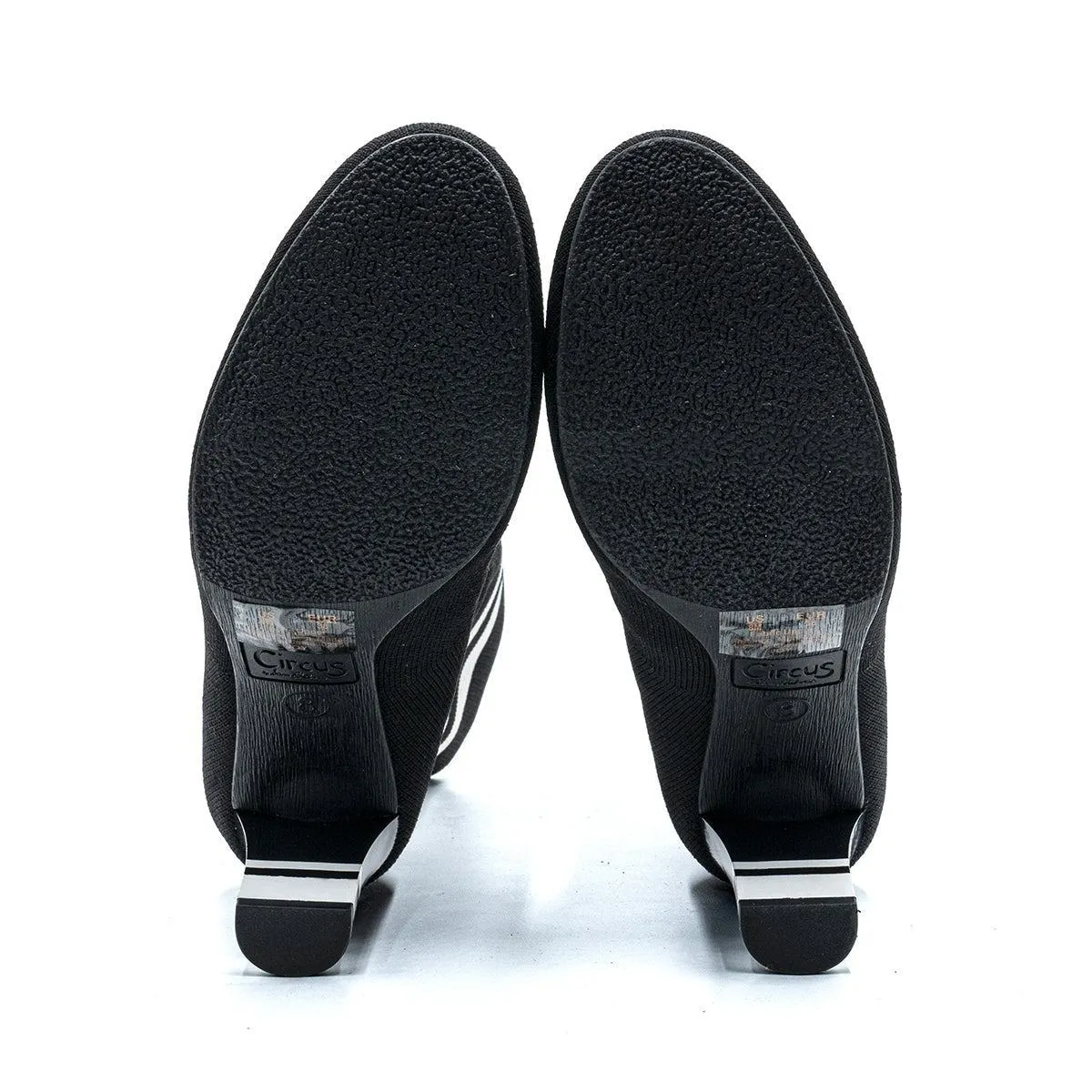 Circus Sock High Boots Fabric Black Colour For Women