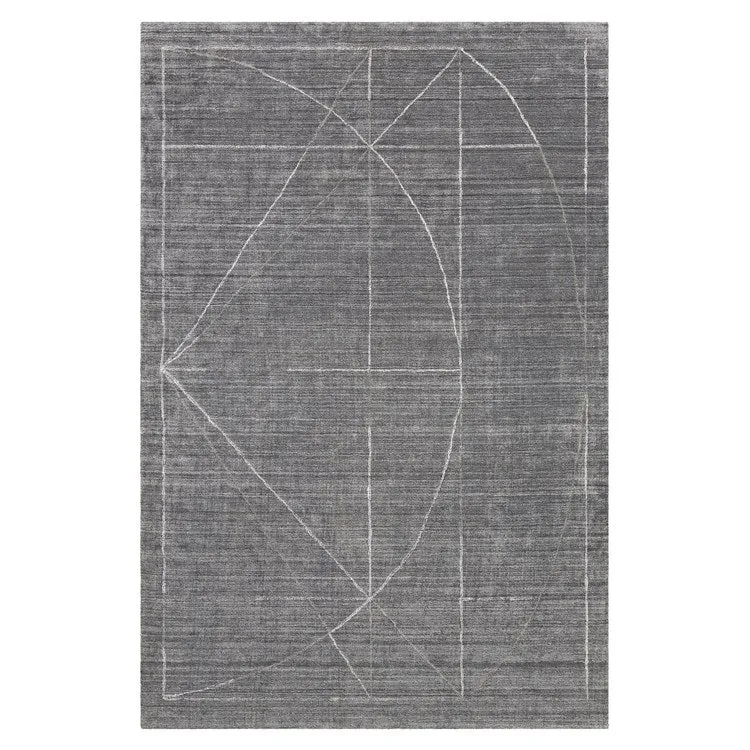 Costilla 9' x 13' Area Rug - Gray