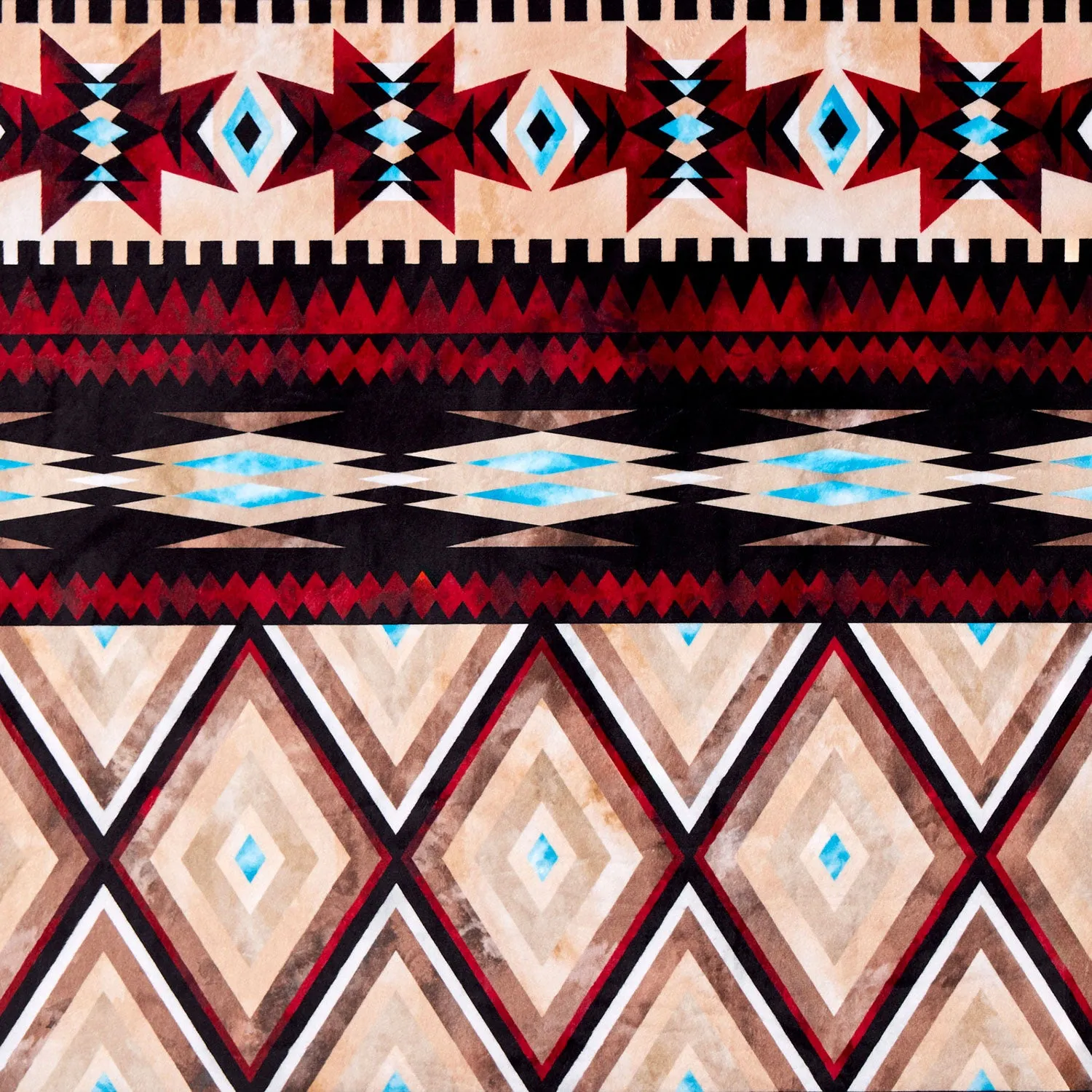 Cuddle® Prints - Aztec Honey Digitally Printed Yardage