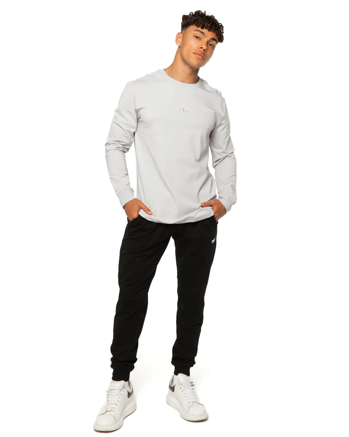 EE Long Sleeve Tee - Light Grey