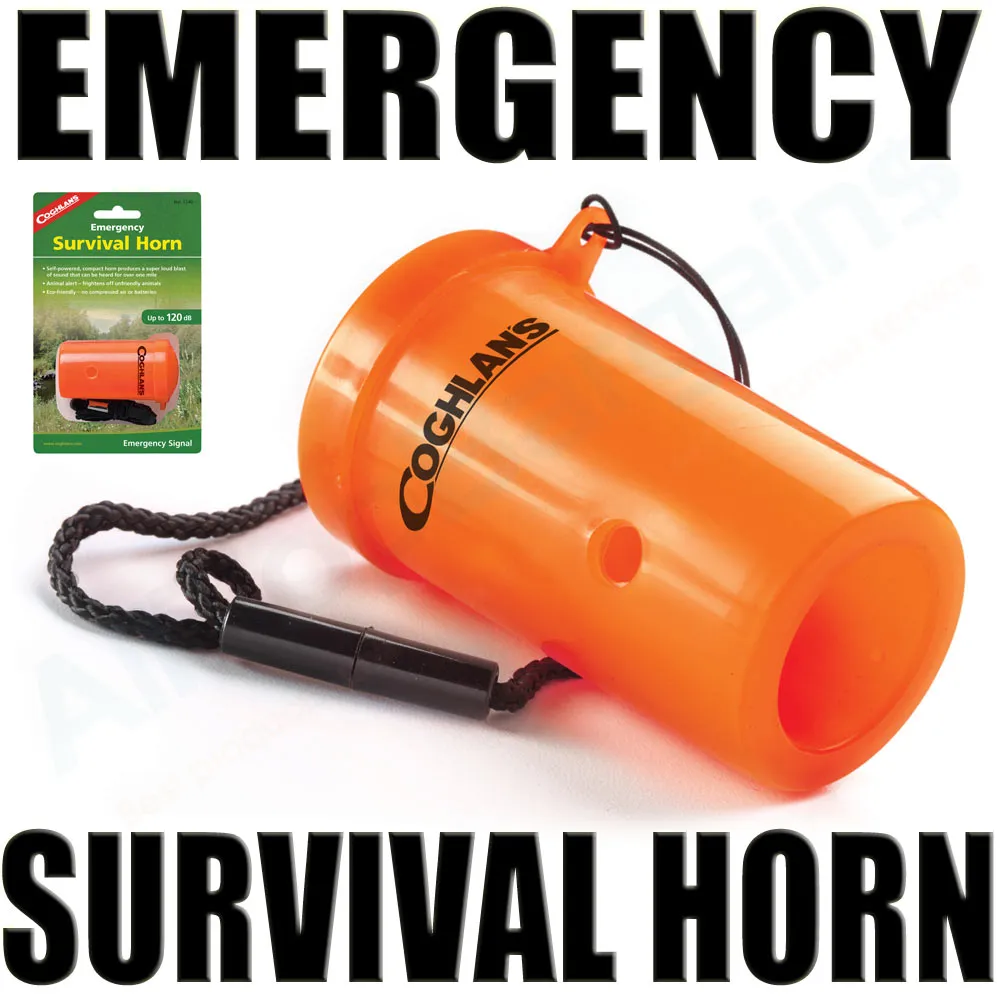 Emergency Signal Survival Horn Loud Blast Animal Alert Camping Hiking Whistle