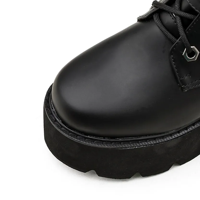 Funki Buys | Boots | Women's Grunge Motorcycle Boot | Chains