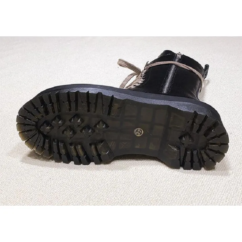 Funki Buys | Boots | Women's Mid Calf Biker Style Punk Boots