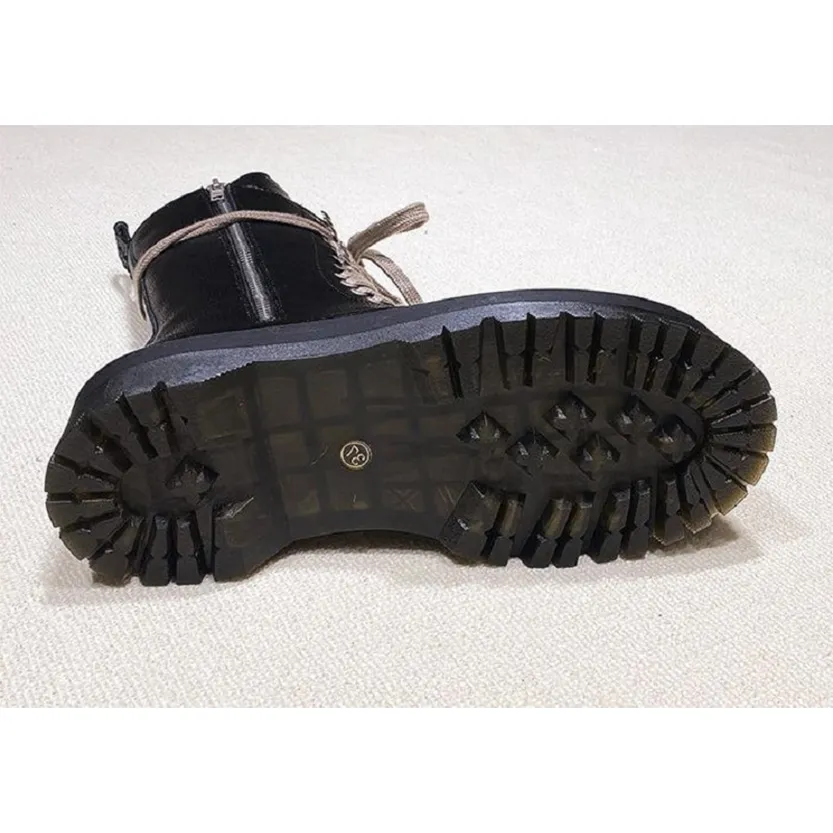Funki Buys | Boots | Women's Mid Calf Biker Style Punk Boots