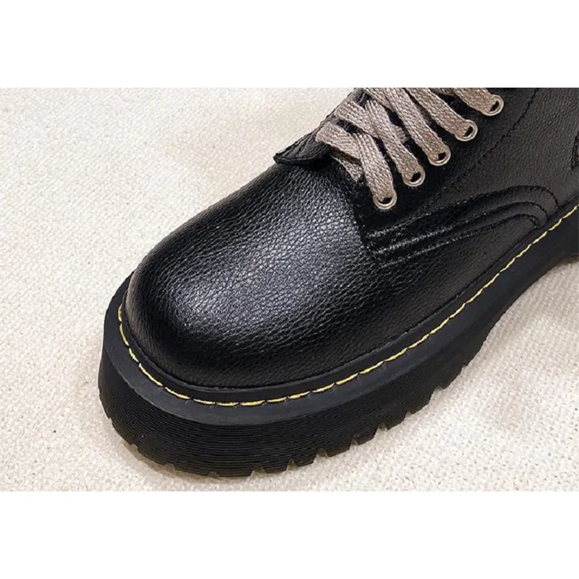 Funki Buys | Boots | Women's Mid Calf Biker Style Punk Boots