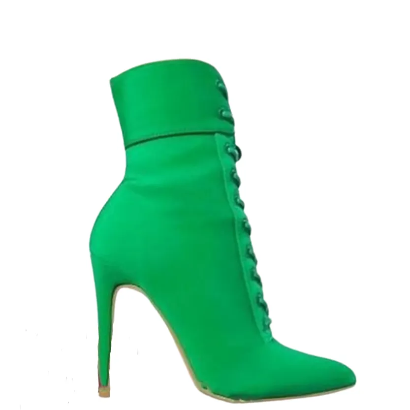 Funki Buys | Boots | Women's Pointed Toe Stiletto Short Boots