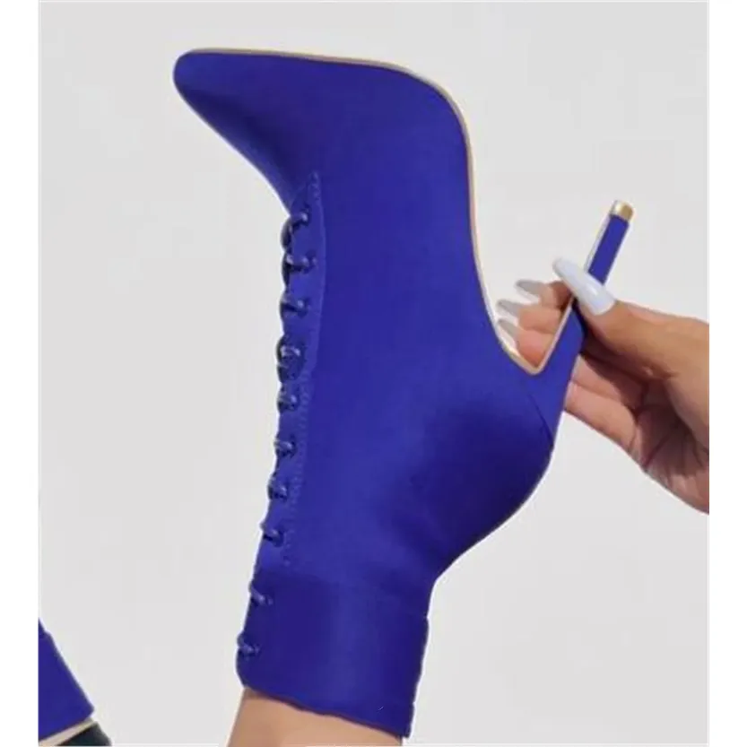Funki Buys | Boots | Women's Pointed Toe Stiletto Short Boots