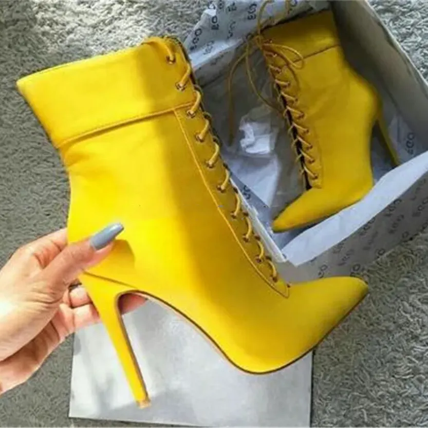 Funki Buys | Boots | Women's Pointed Toe Stiletto Short Boots