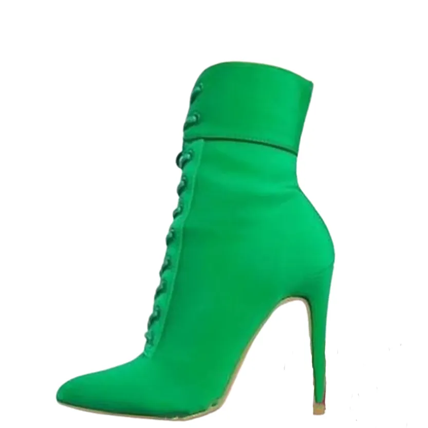 Funki Buys | Boots | Women's Pointed Toe Stiletto Short Boots