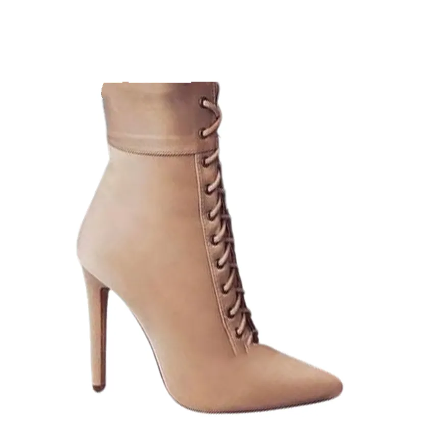 Funki Buys | Boots | Women's Pointed Toe Stiletto Short Boots