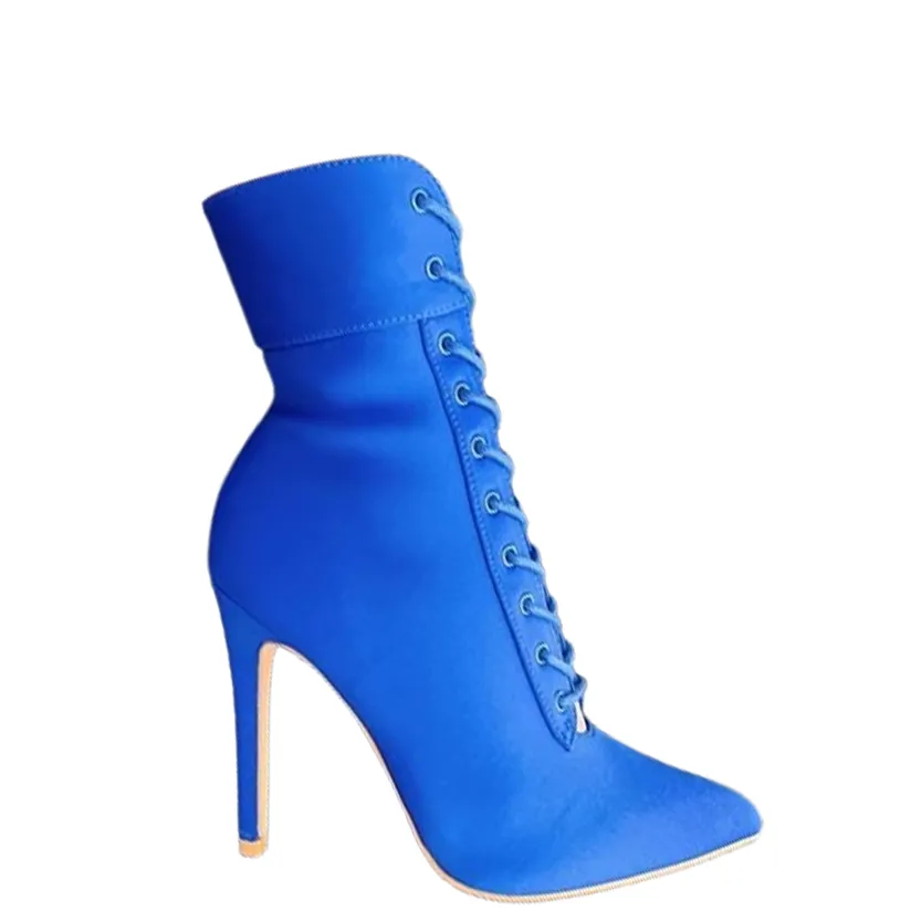Funki Buys | Boots | Women's Pointed Toe Stiletto Short Boots