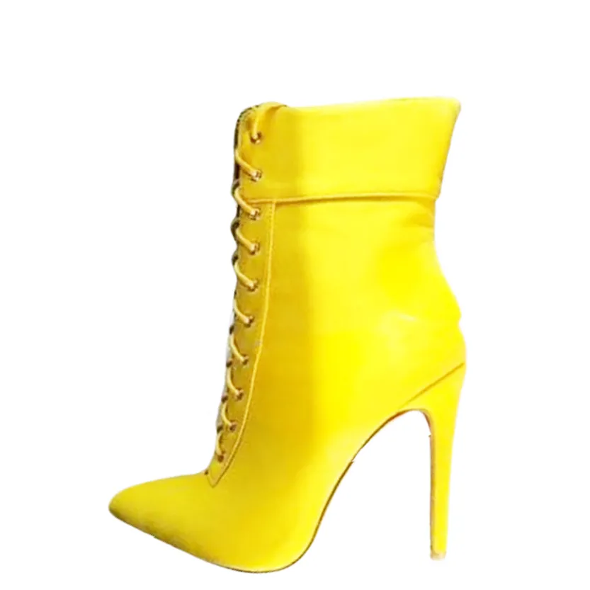 Funki Buys | Boots | Women's Pointed Toe Stiletto Short Boots