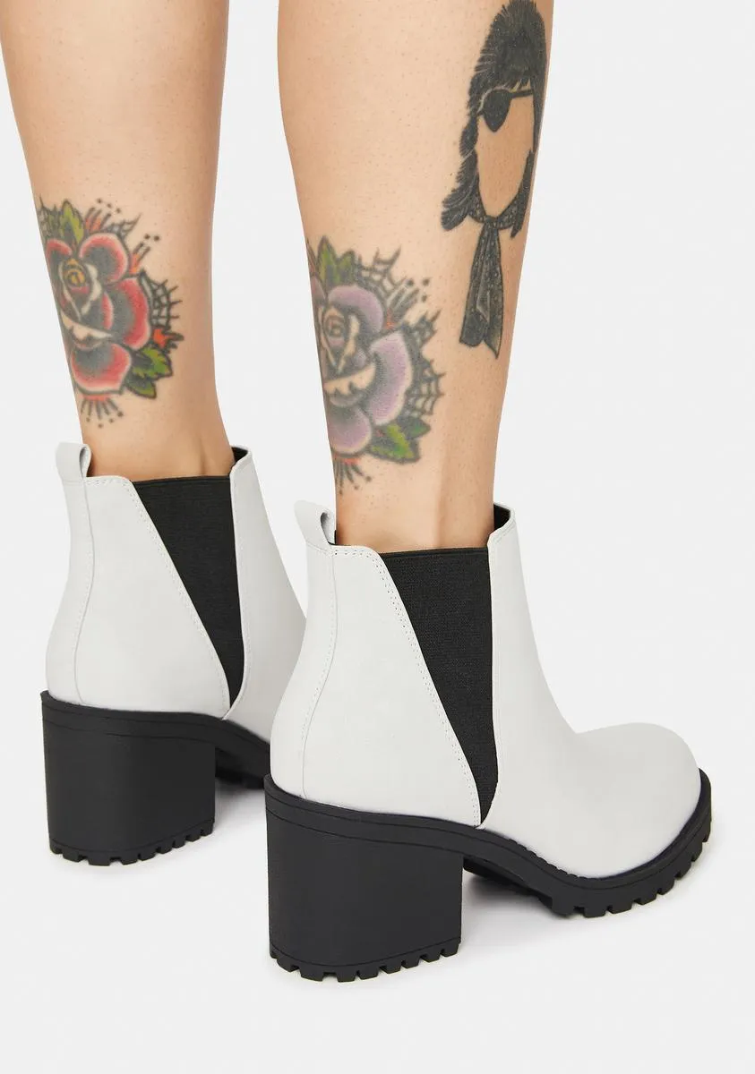 Grey Meet Me In Berlin Boots