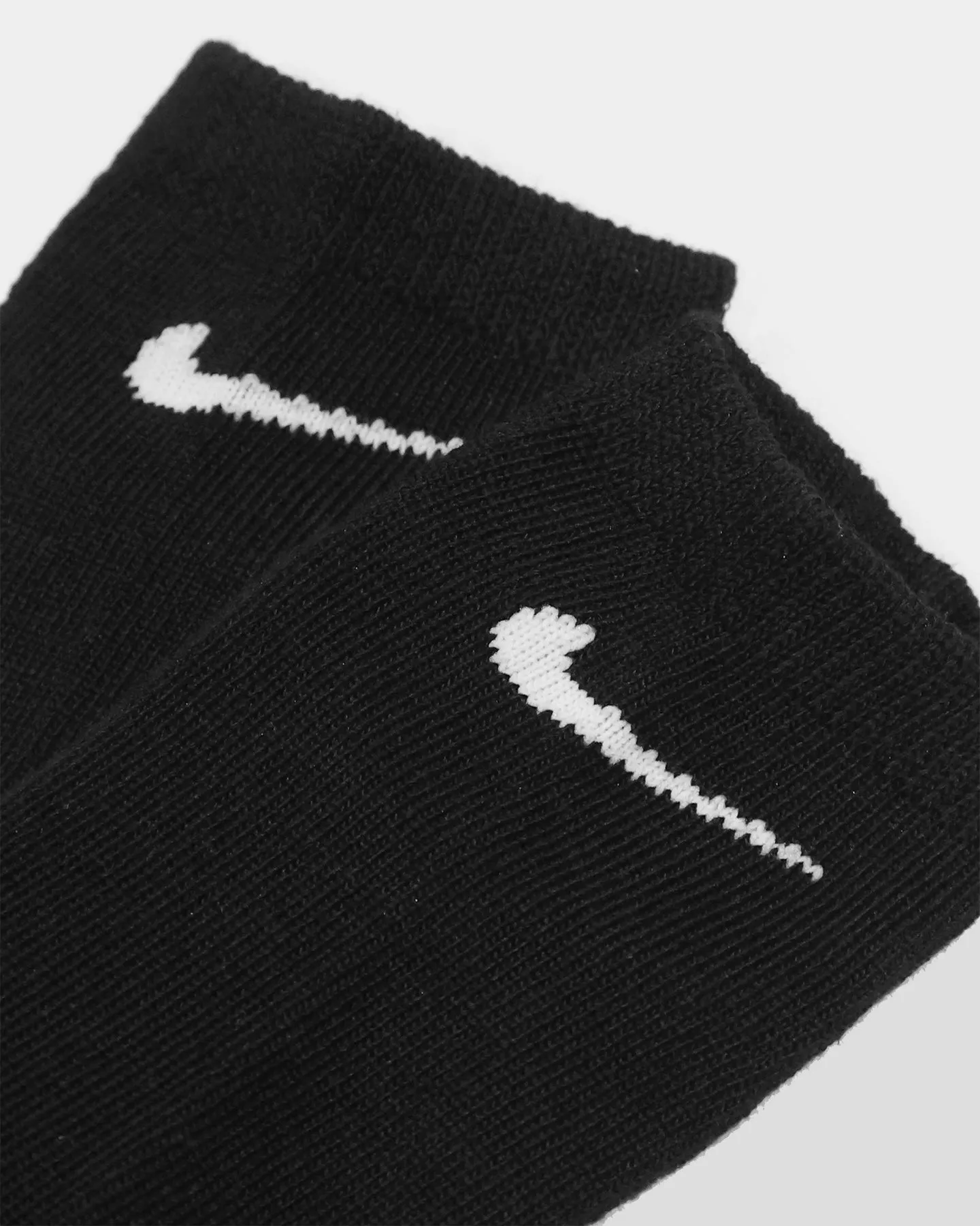 Nike Kids' Basic Pack No Show Socks 3 Pack Black