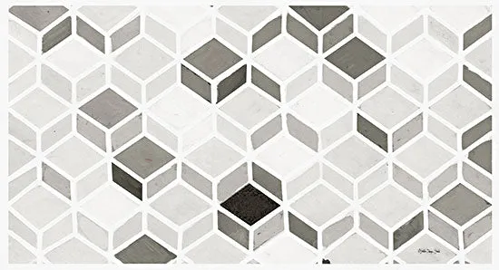 SDS759 - White and Gray Pattern     - 18x9