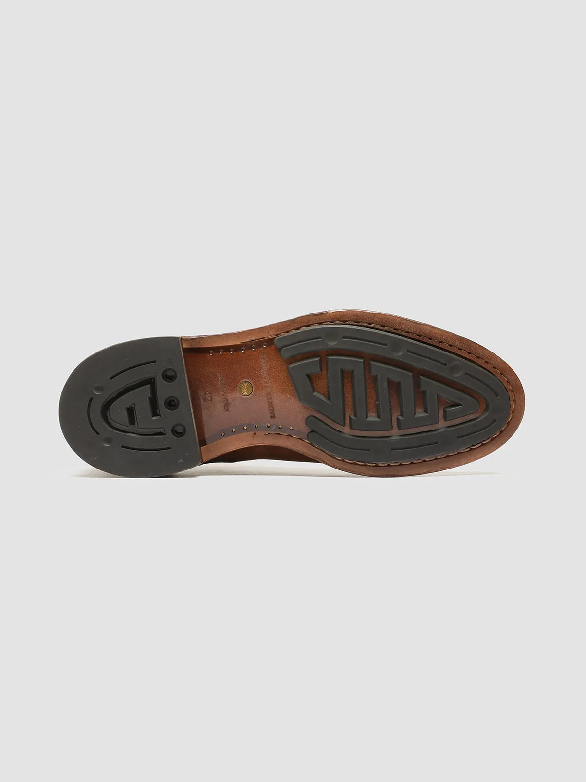 TEMPLE 008 - Brown Suede Chelsea Boots
