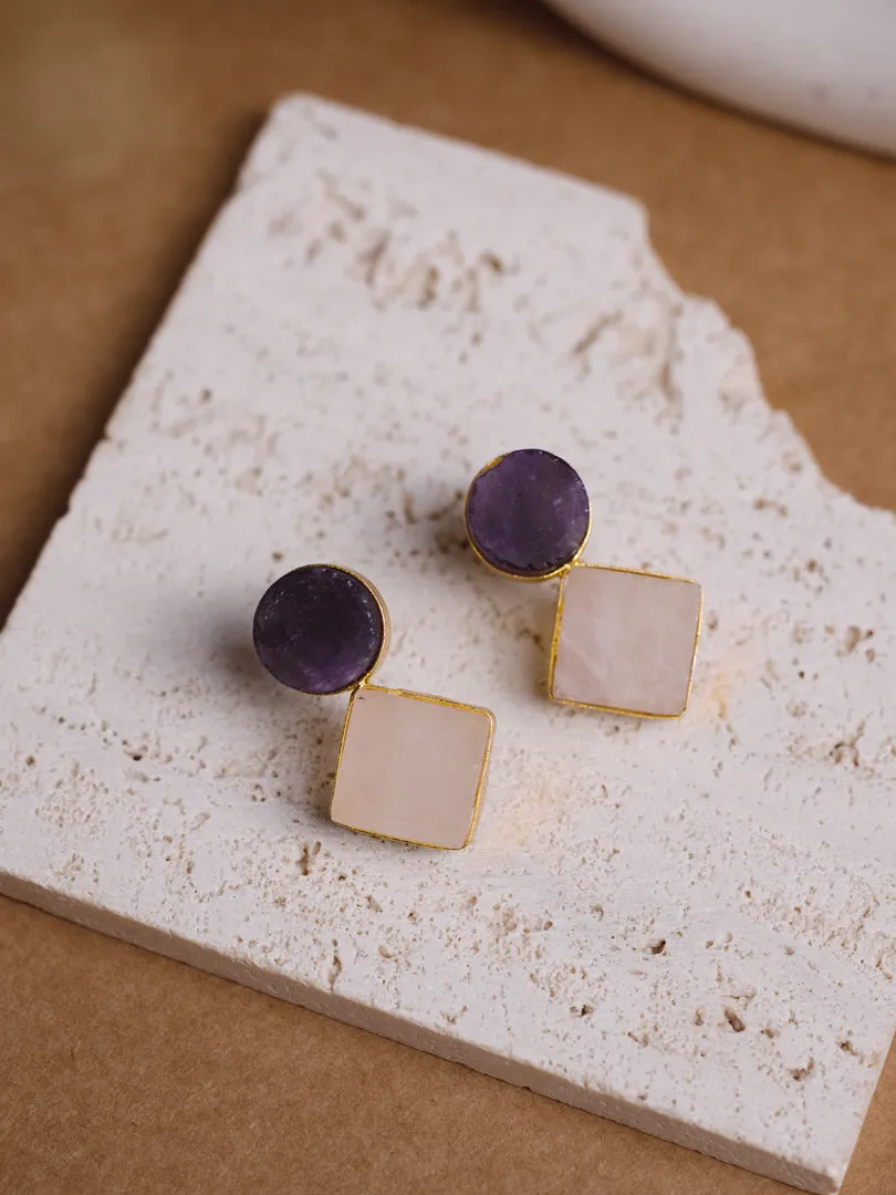 Timeless Crystal and Essential Jewel Hamper (10 Pieces) - 4 Raw Crystals & 6 Essential Jewels