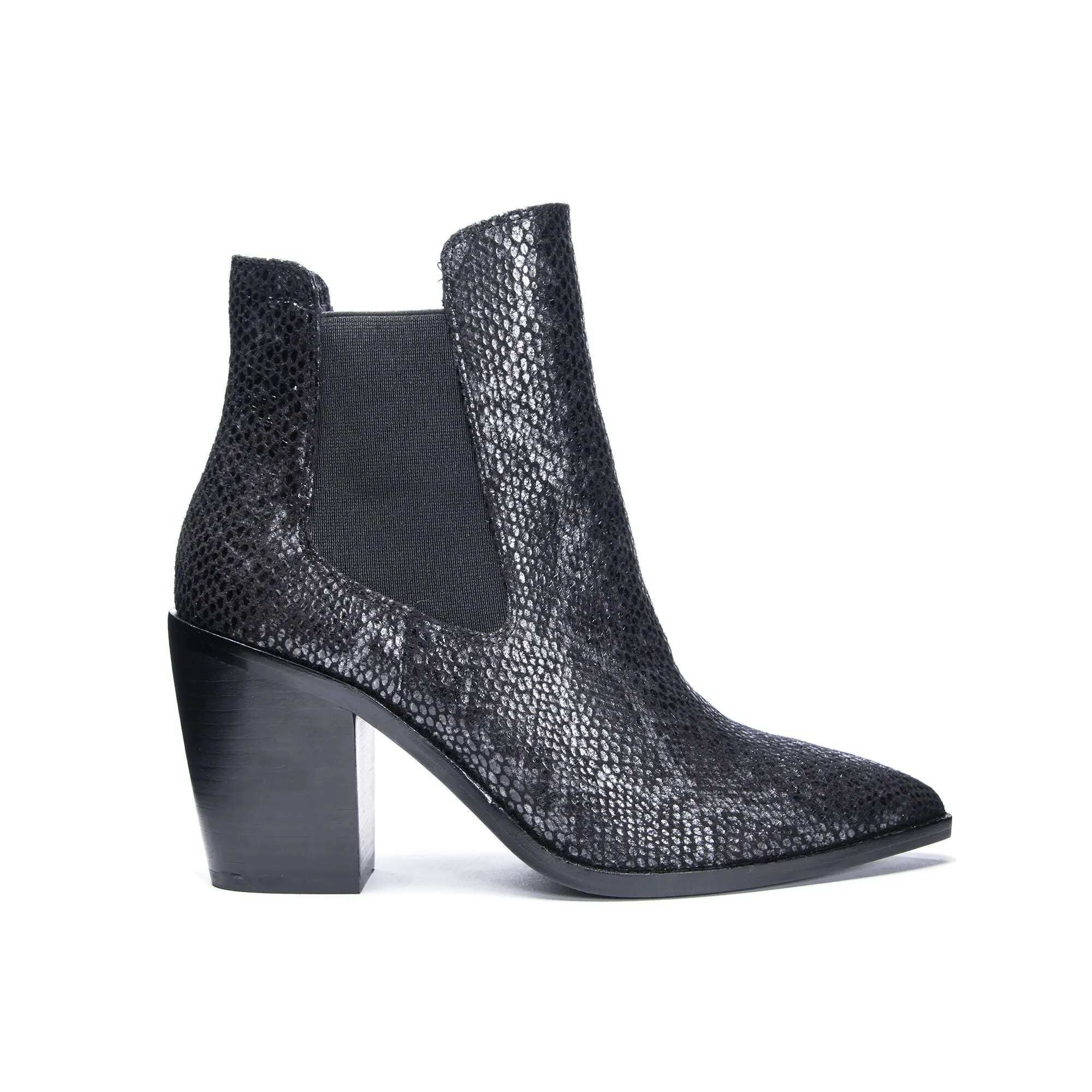 Utah Bootie - Black Snake