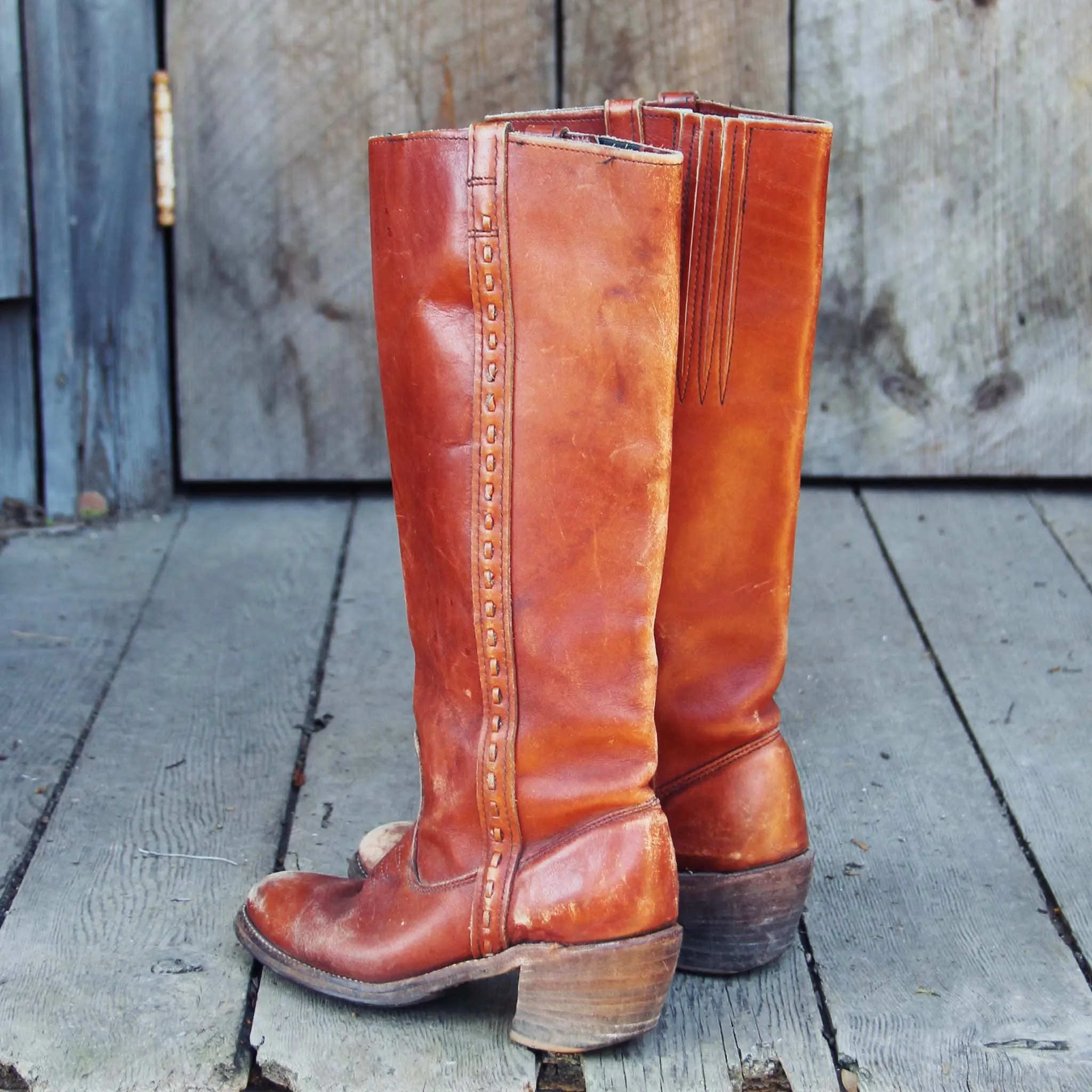 Vintage Stitch Campus Boots