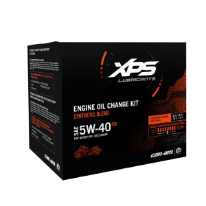 XPS Spyder 4T 5W-40 Synthetic Blend Oil Change Kit For Rotax 991 (Se5) Engine